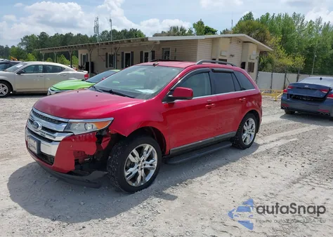 2011 Ford Edge Limited из США, поврежденный, VIN 2FMDK3KCXBBA59543